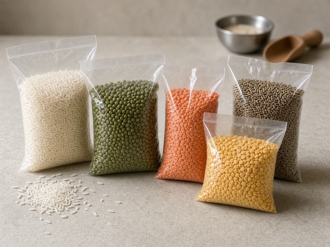 Transparent Pouches — compostable packaging by J K Biocomp Products
